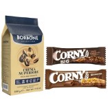 Кофе зерно и 2 злаковых батончика